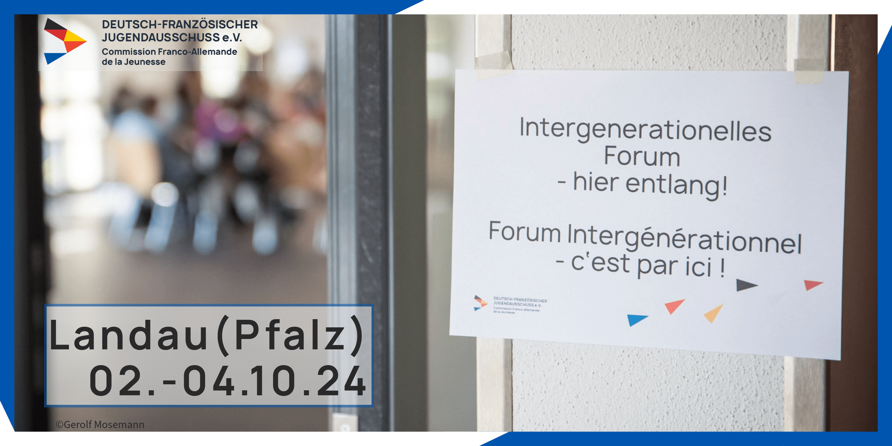 Featured image for “Ouverture des inscriptions au Forum Intergénérationnel 2024 !”