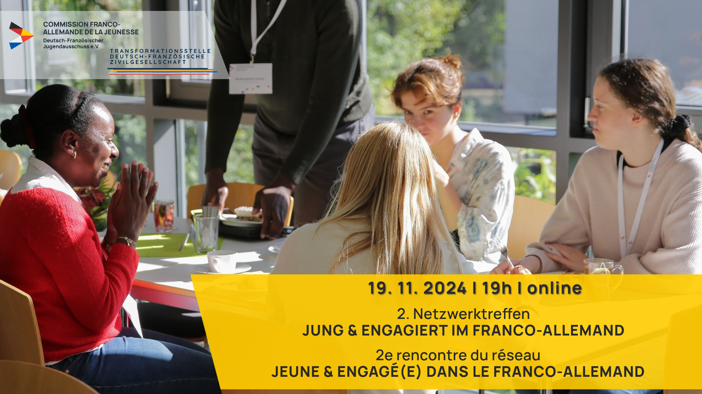 Featured image for “Rencontre du réseau « jeune & engagé(e) dans le franco-allemand »”