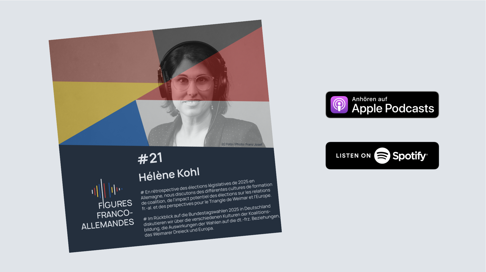 Featured image for “Figures Franco-Allemandes : Entretien avec Hélène Kohl sur les élections législatives en Allemagne en 2025 et différentes cultures de coalition”
