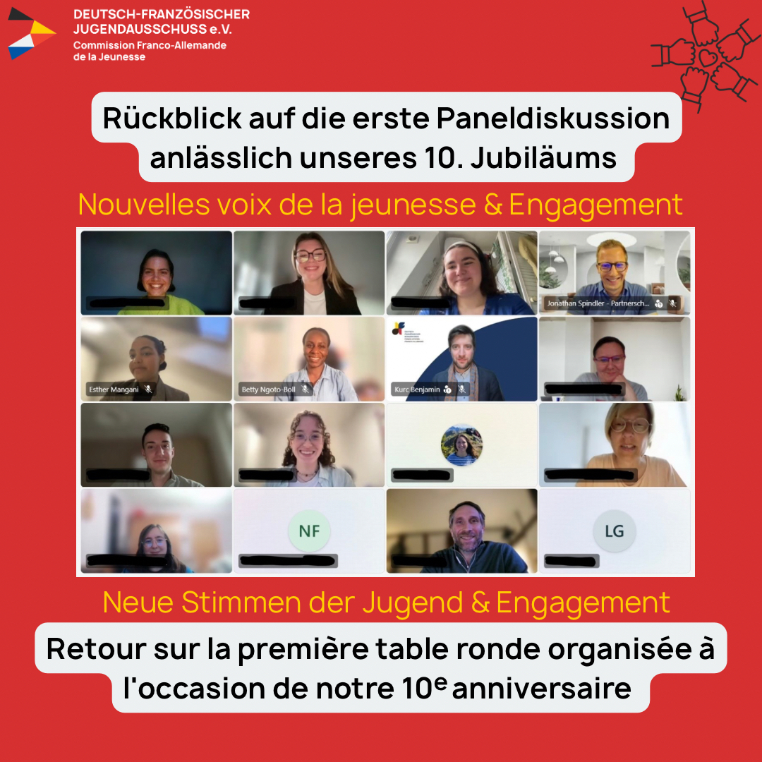Featured image for “Nouvelles voix de la jeunesse & engagement – Retour sur notre table ronde numérique”
